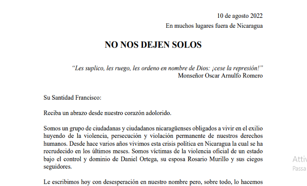 Nicaragua: ancora sotto assedio il vescovo di Matagalpa, ancora silenzioso il papa